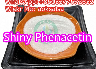 Shiny phenacetin powder cas 62-44-2 phenacetin China supplier best price