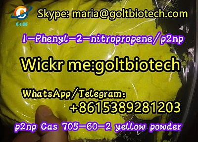 P2NP Best price P2NP Phenyl-2-nitropropene Cas 705-60-2 buy P2NP Wickr me:goltbiotech