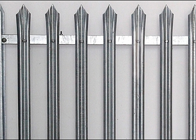 Straight Palisade Fence