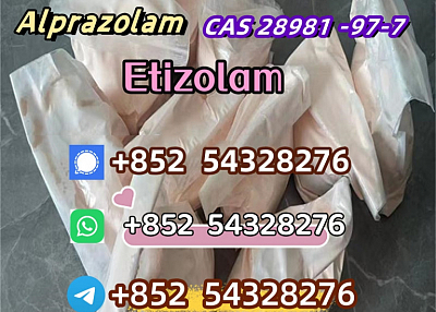 Factory sales CAS 71368-80-4 Bromazolam CAS 28981 -97-7 Alprazolam WhatsApp:+852 54328276