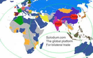 India and China (Sylodium, import export business)