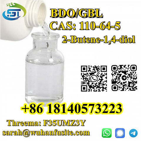 CAS 110-64-5 100% Safe Delivery BDO Liquid 2-Butene-1,4-diol in Stock