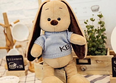   CREATIVE RABBIT STUFFED ANIMAL