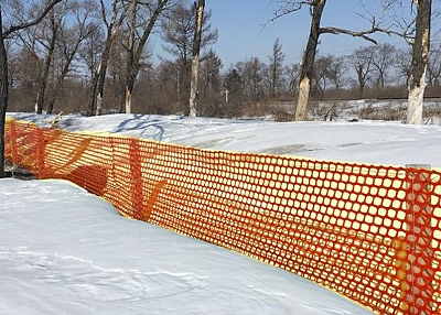 Plastic Snow Fence