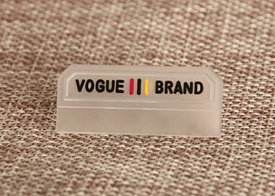 Vogue Brand PVC Label