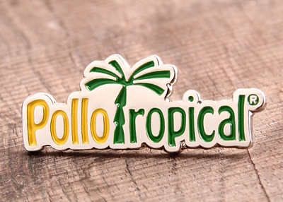 Pollo ropical lapel pins