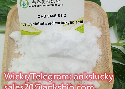Drug Intermediate 1, 1-Cyclobutanedicarboxylic Acid CAS 5445-51-2