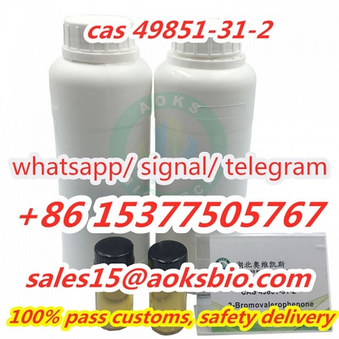 AOKS Factory Supply CAS 49851-31-2 / 2-BROMO-1-PHENYL-PENTAN-1-ONE with bulk stock