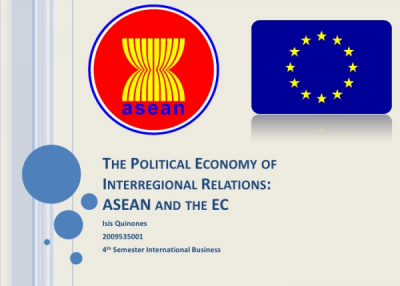 EU - ASEAN vs. China - African tech trade relations.