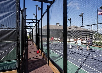 Paddle Tennis and Platform Tennis Fencing Hexagonal Wire Mesh