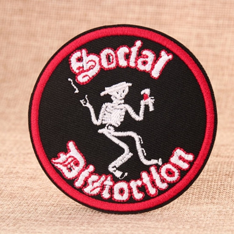 Social Custom Made Patches