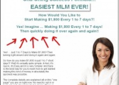 Here's How You Can Start Making $1,800 Every 1 to 7 Days! Quick ... Easy ... Simple!!  