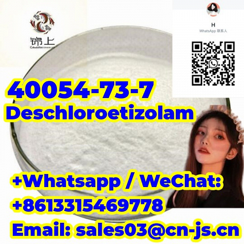 Quality Assurance  lowest price  5-Deschloroetizolam 40054-73-7