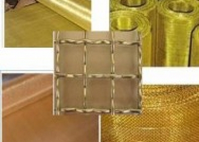 Brass / copper / bronze wire mesh 