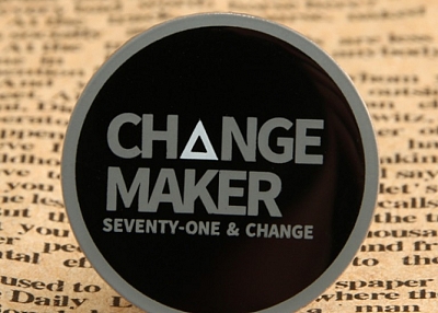 Change Maker Lapel Pins