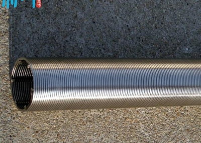 Stainless Steel V shaped Profile Wire Well Screen