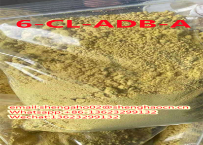 yellow powder Synthetic Cannabinoid 6cl-adb-a, 6CL-ADB-A, 6cladba