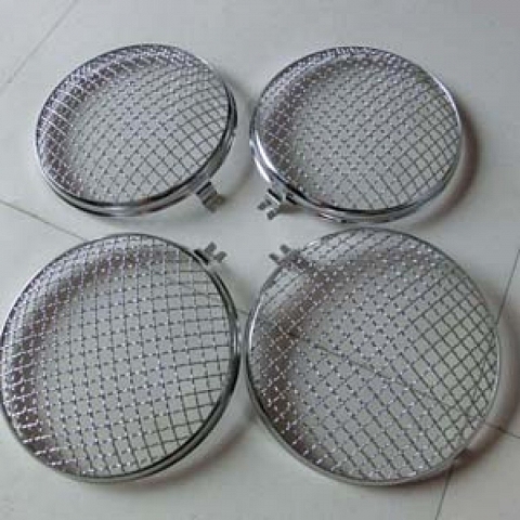 headlight stone guard mesh grille