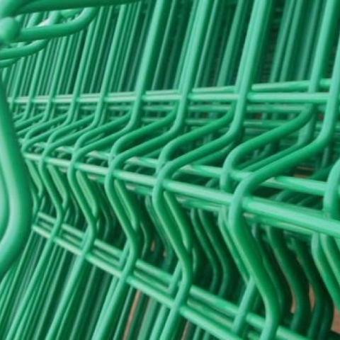 Triangular Bending Curvy 3D Welded Mesh Fence
