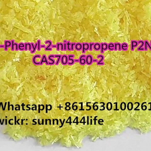 1-Phenyl-2-nitropropene CAS705-60-2 P2NP crystal powder 