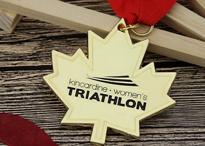 Women's Triathlon Custom Made Medals