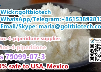 High quality 99% Cas 79099-07-3 1-t-boc-4-piperidone vendors Wickr:goltbiotech