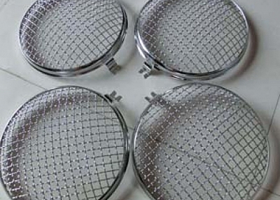 headlight stone guard mesh grille