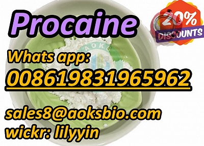 Free UK Canada buy cas 59-46-1 procaine powder, cas 51-05-8