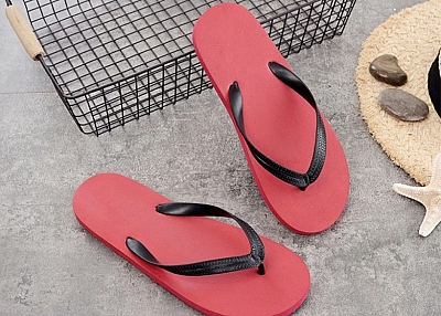   SOLID COLOR SIMPLE FASHION BEACH SHOES