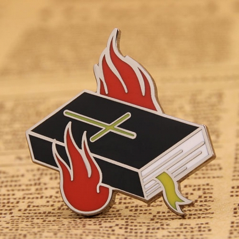 Bible Enamel Lapel Pins