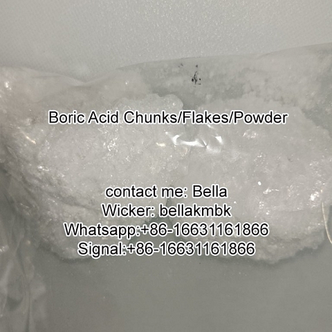 Boric acid chunck/flakes/powder cas 11113-50-1 from China factory