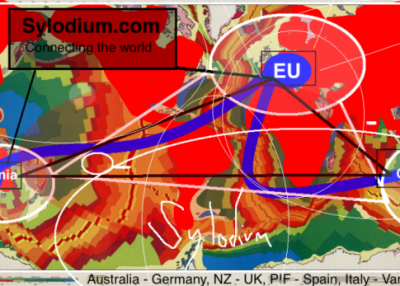 EU – Oceania vs. China - Africa high tech trade relations.