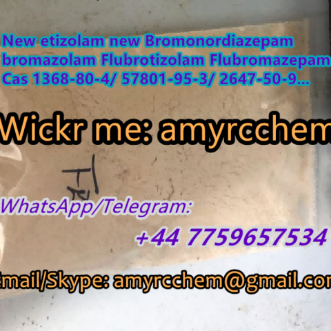 buy Bromazolam Flubrotizolam Flubromazepam powder for xanax maken Wickr:amyrcchem