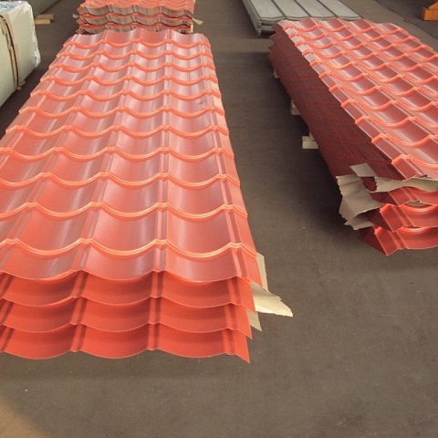 color coated steel sheet corrugated roofing sheet
