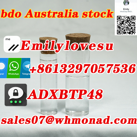 Australia Warehouse 1,4-Butanediol BDO CAS 110-63-4，WICKR:EmilyloveSu