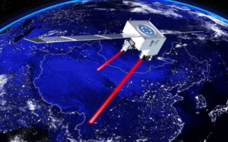 Chinese satellite relays a quantum signal (laser between cities)