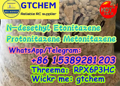 Synthetic opio N-desethyl Etonitazene Cas 2738926-26-8 Protonitazene Metonitazene supply WAPP/teleg: