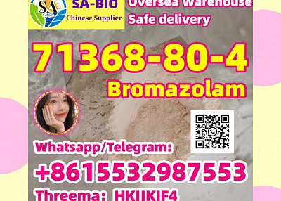 Bromazolam CAS 71368-80-4 spot Whatsapp:+8615532987553