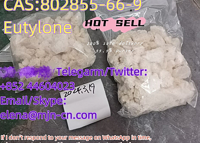 CAS:802855-66-9 EU Eutylone Hot sell,High quality,latest batch