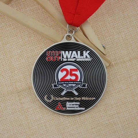 Walk To Stop Diabetes Custom made medals