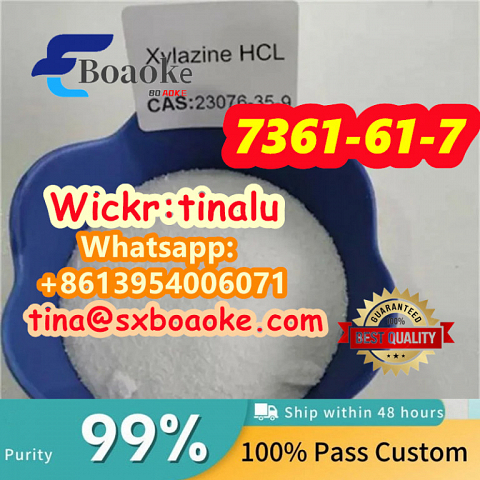 CAS 7361-61-7 Ctystal Xylazine HCl 99% Purity with Best Quality