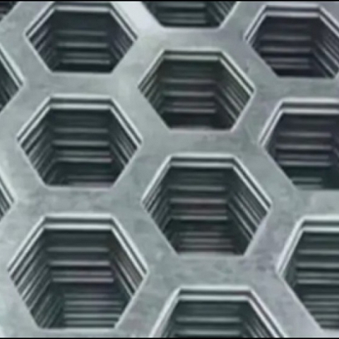 Stainless Steel Mesh, Perforated