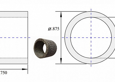 Knitted Mesh Filter Element