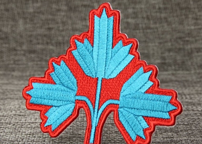 Leaf Custom Embroidered Patches