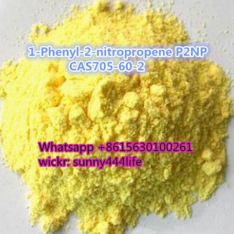 1-Phenyl-2-nitropropene CAS705-60-2 P2NP crystal powder 