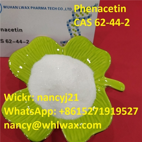 Factory supply high purity 99% Phenacetin in stock with fast and safe shipping CAS NO.62-44-2 