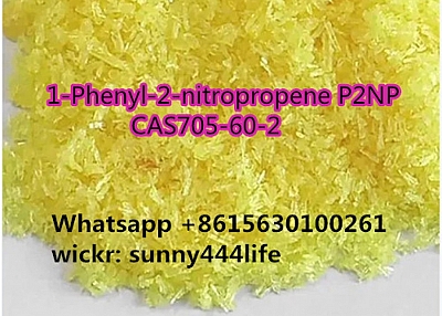 1-Phenyl-2-nitropropene CAS705-60-2 P2NP crystal powder 