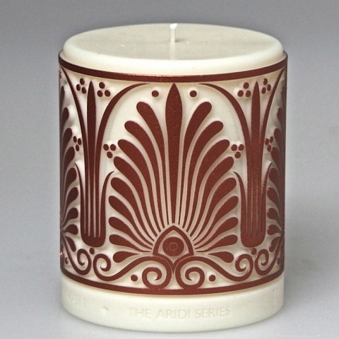 Unique rapeseed wax candles