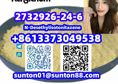 2732926-24-6            N-Desethylisotonitazene  2732926-24-6            N-Desethylisotonitazene