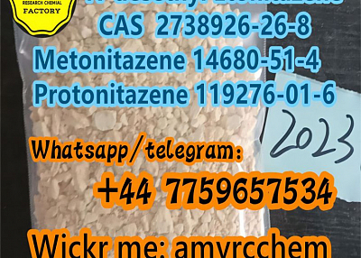 Fentyl N-desethyl Etonitazene Cas 2738926-26-8 Protonitazene Metonitazene for sale best prices Teleg